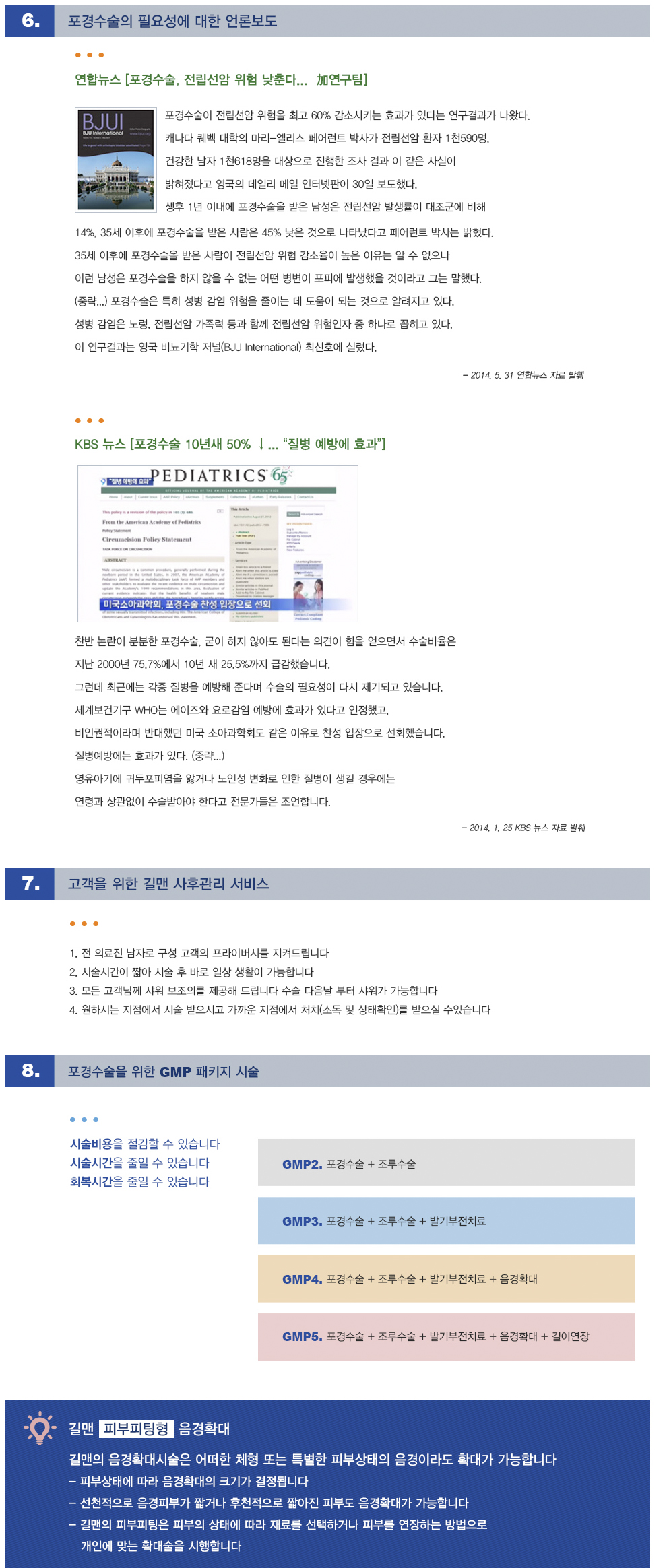 길맨 초박피 포경수술